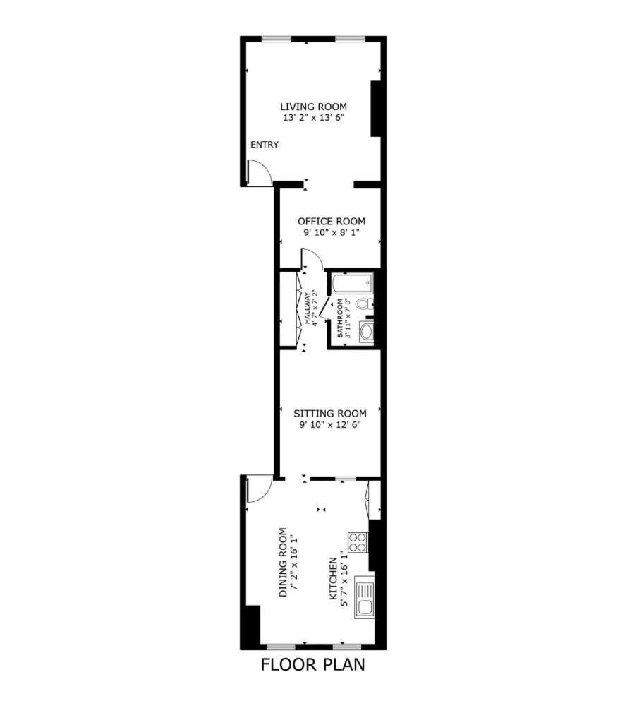 Апартаменти Minutes To Nyc Sleeps 5 Гобокен Екстер'єр фото