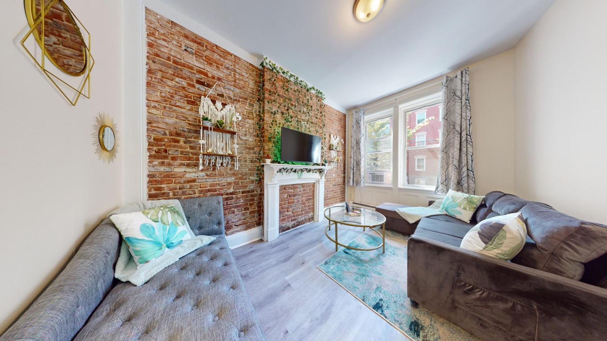 Апартаменти Minutes To Nyc Sleeps 5 Гобокен Екстер'єр фото