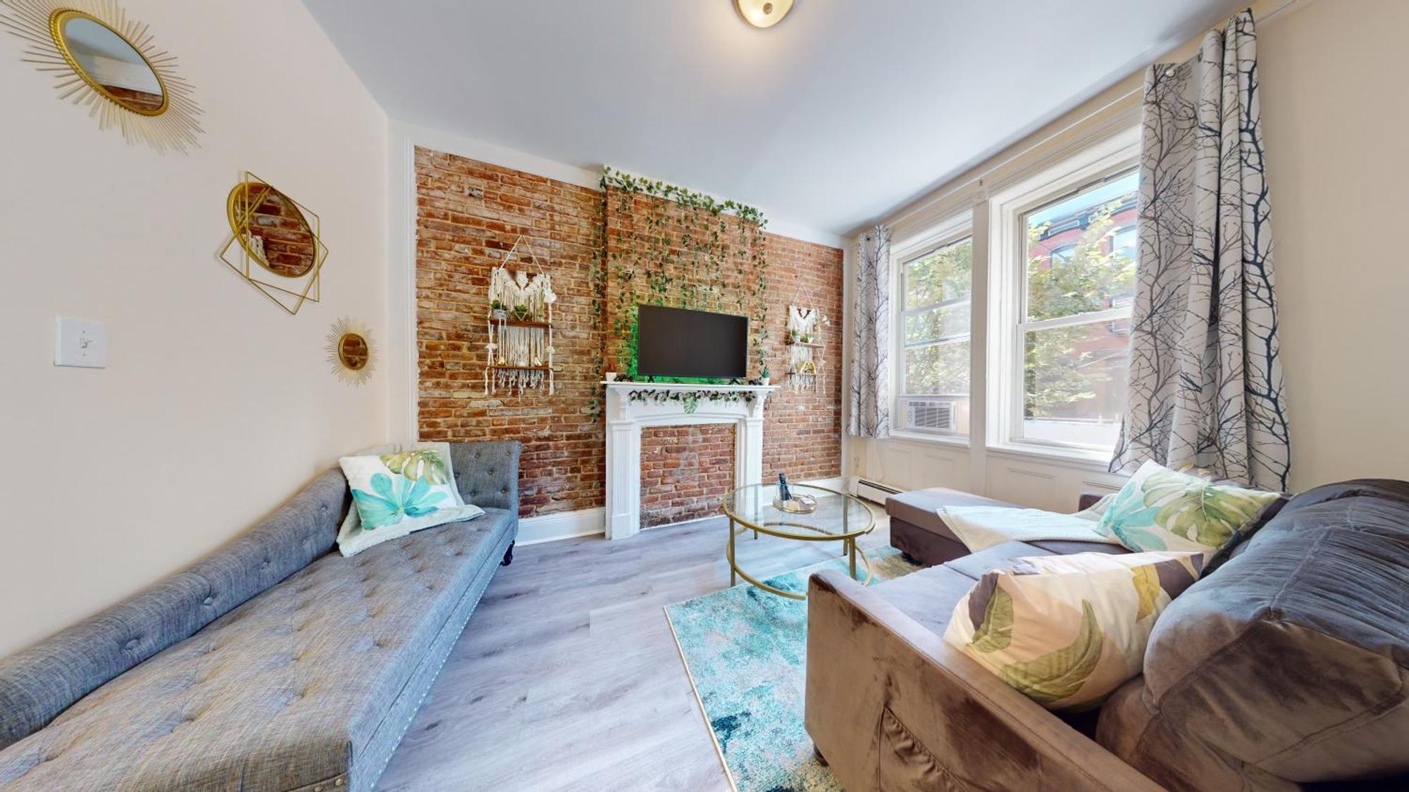 Апартаменти Minutes To Nyc Sleeps 5 Гобокен Екстер'єр фото