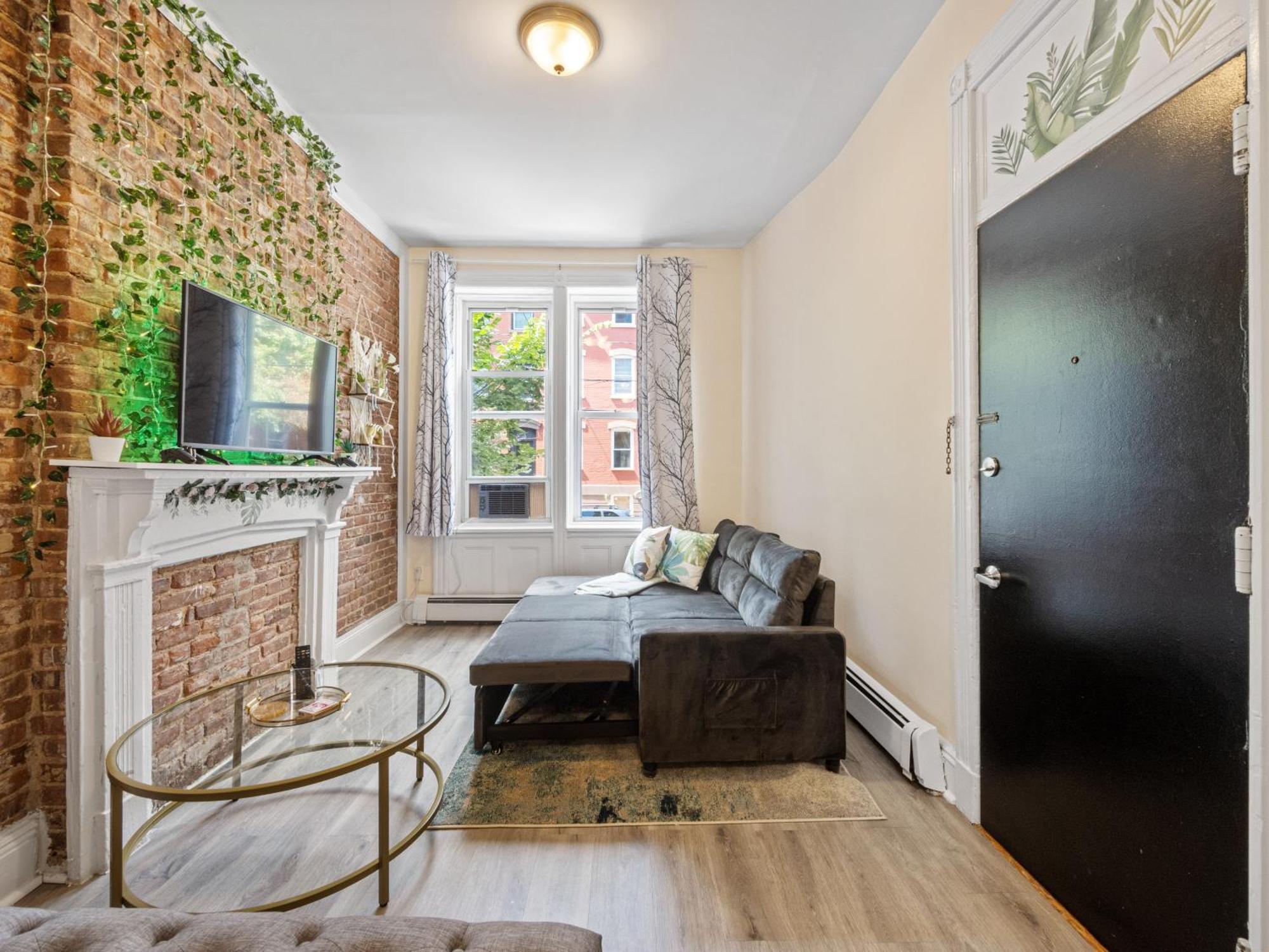 Апартаменти Minutes To Nyc Sleeps 5 Гобокен Екстер'єр фото