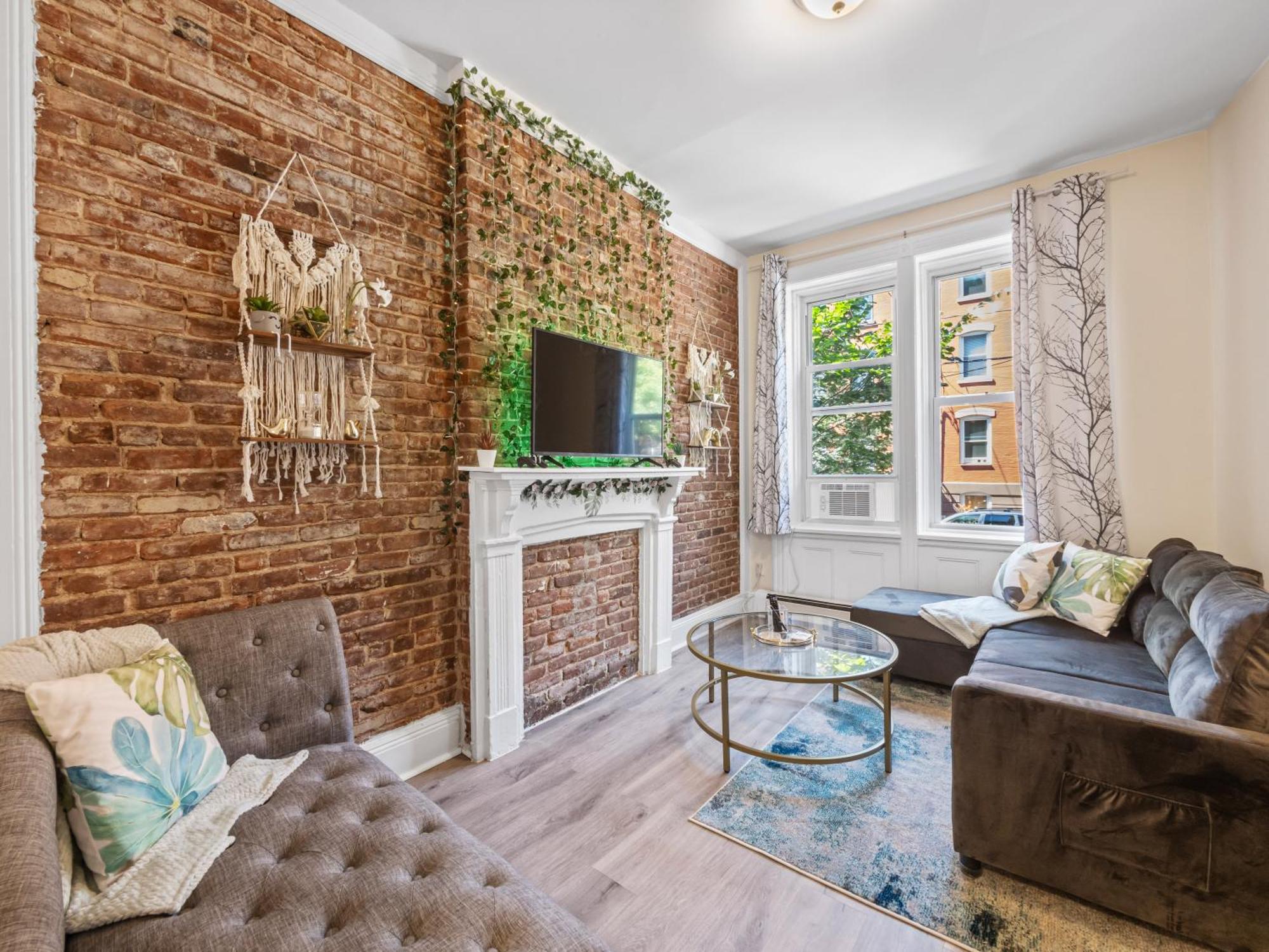 Апартаменти Minutes To Nyc Sleeps 5 Гобокен Екстер'єр фото