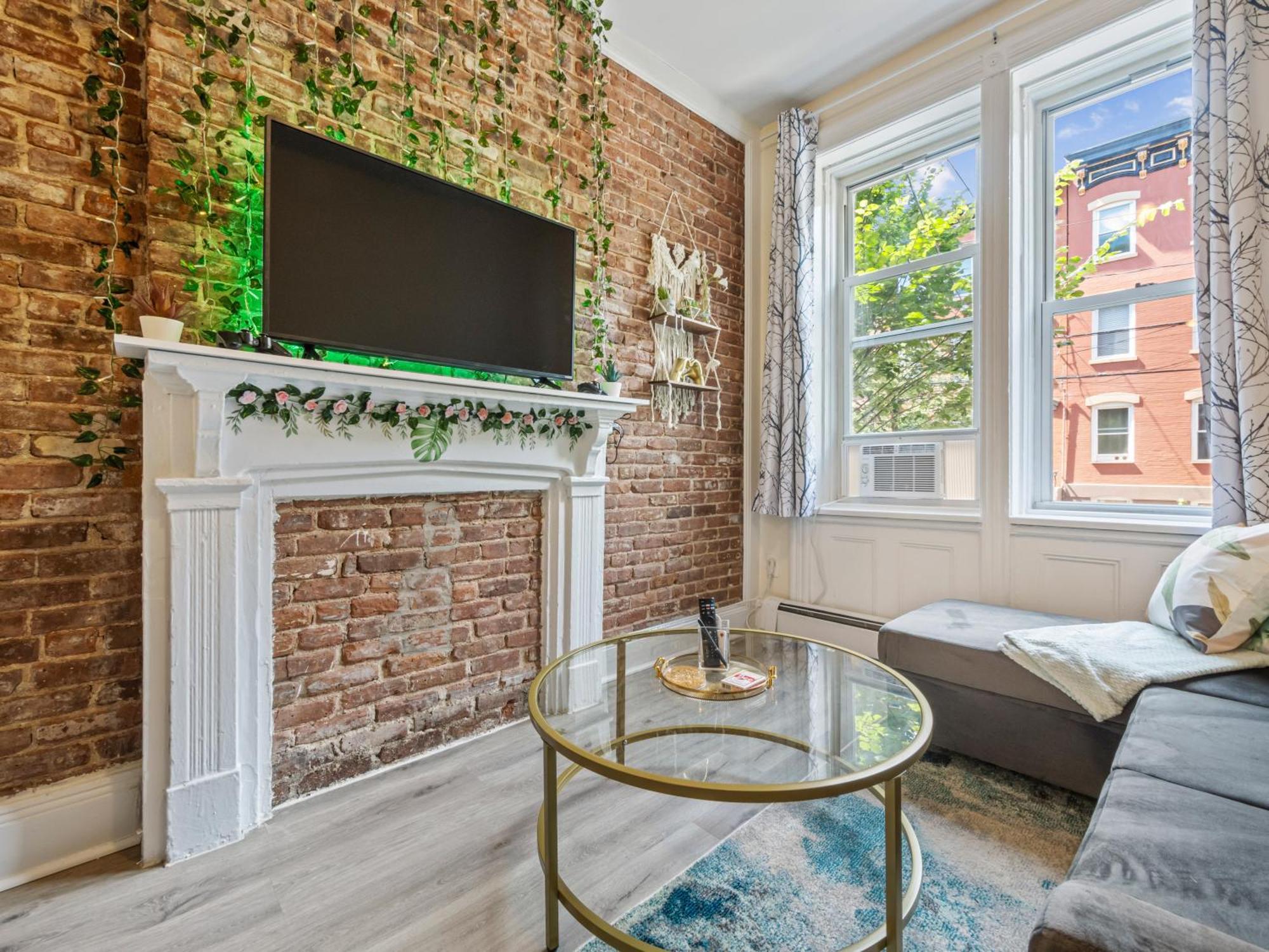 Апартаменти Minutes To Nyc Sleeps 5 Гобокен Екстер'єр фото