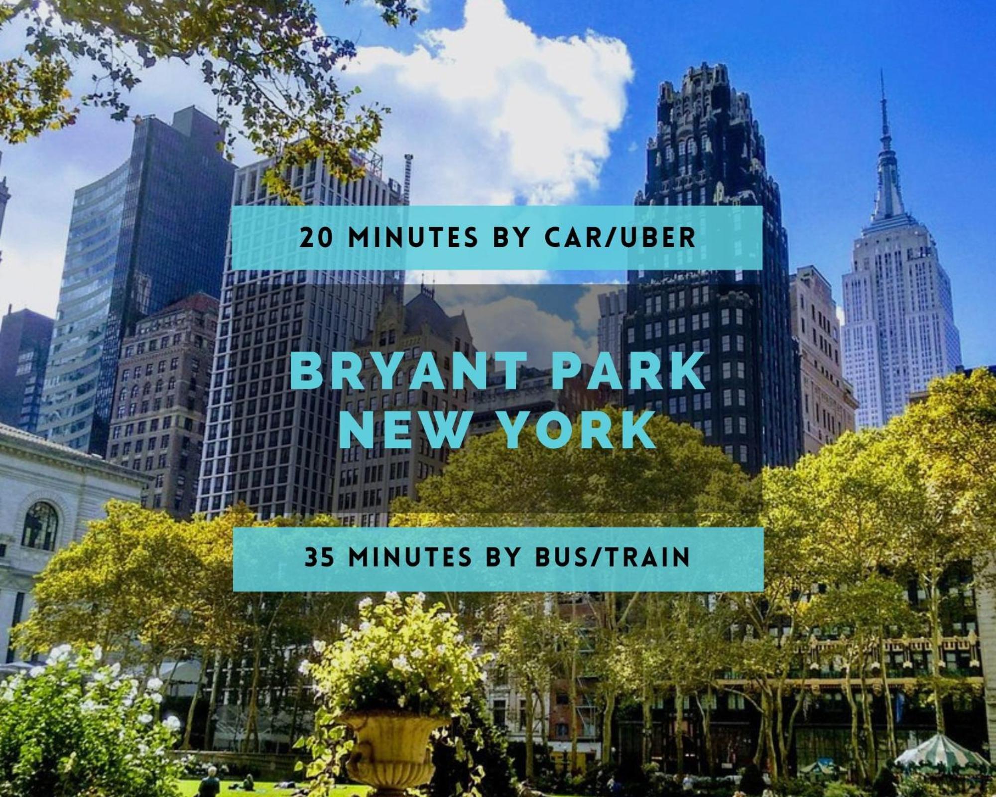 Апартаменти Minutes To Nyc Sleeps 5 Гобокен Екстер'єр фото